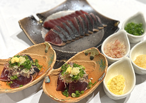 カツオの叩き