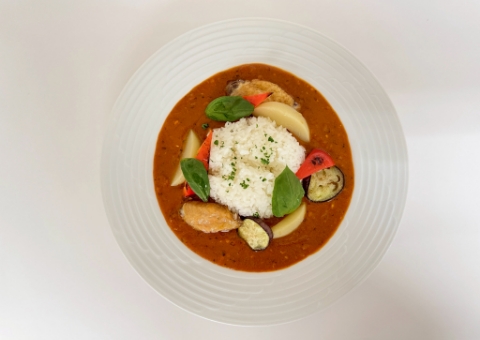 ピーチカレー